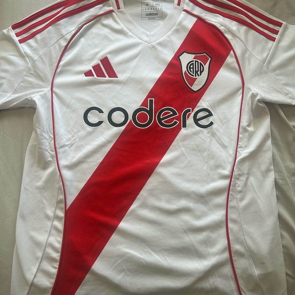 Adidas River Plate Soccer Jersey